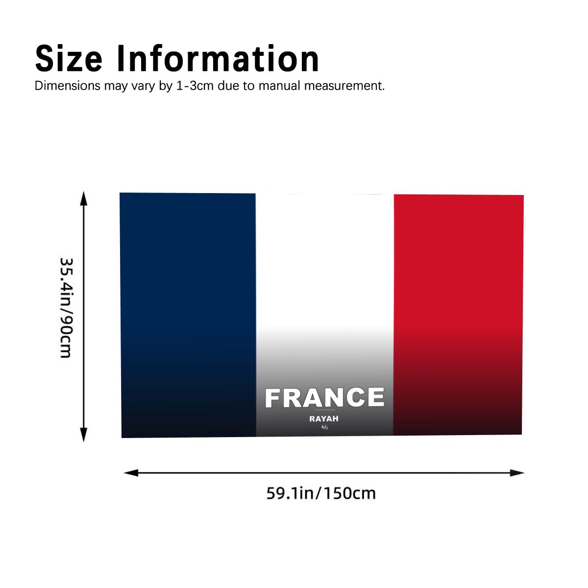 France Flag Sleeve Cape — RAYAH.club