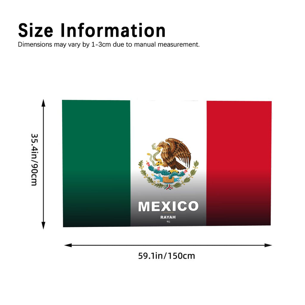 Mexico Flag Sleeve Cape — RAYAH.club