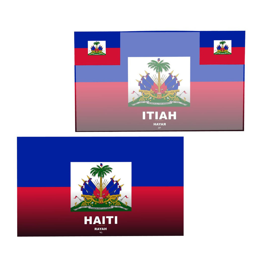 Haiti World Cup 2026 Cape — Fan Flag Wearable
