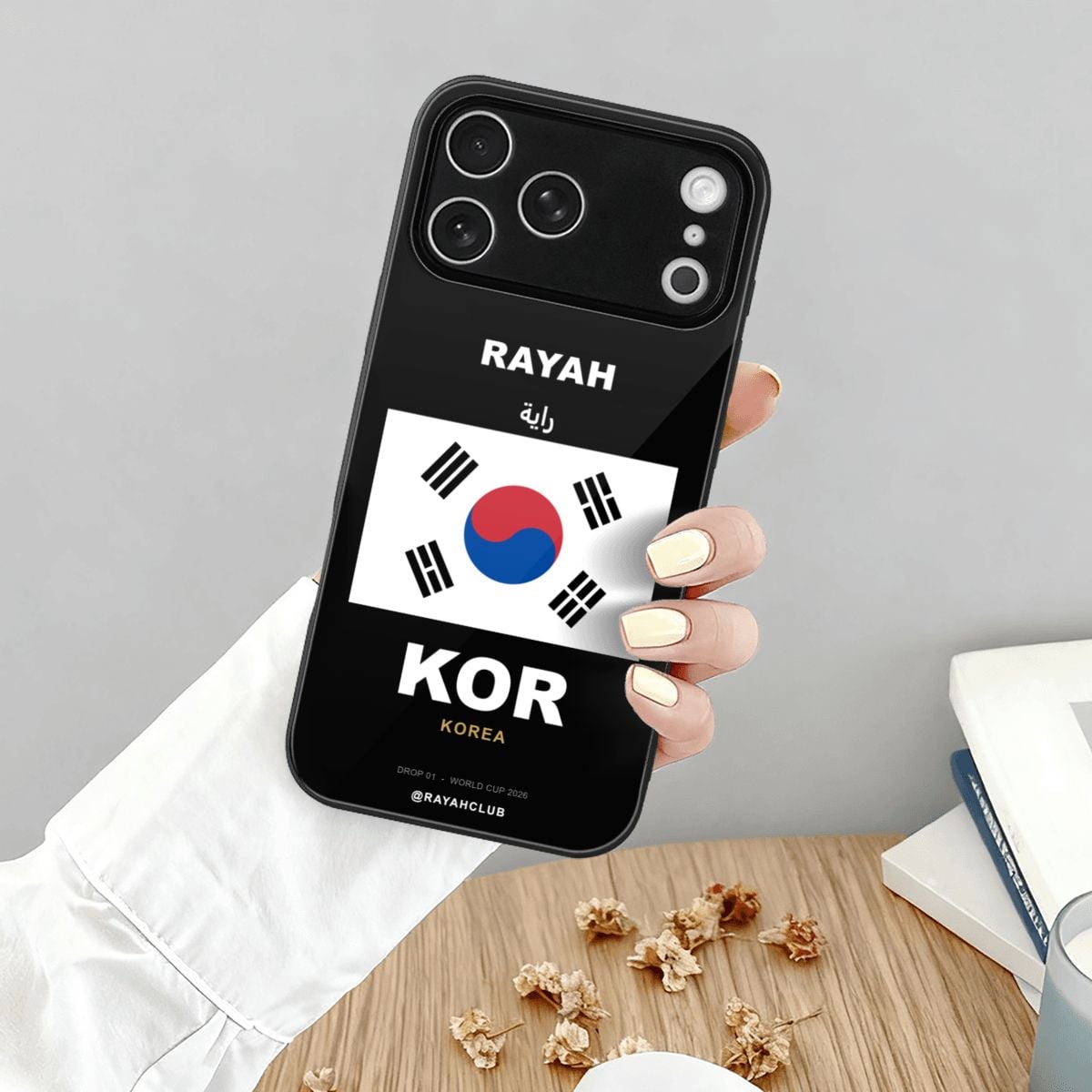 South Korea iPhone 17 Pro Max Glass Case — RAYAH.club
