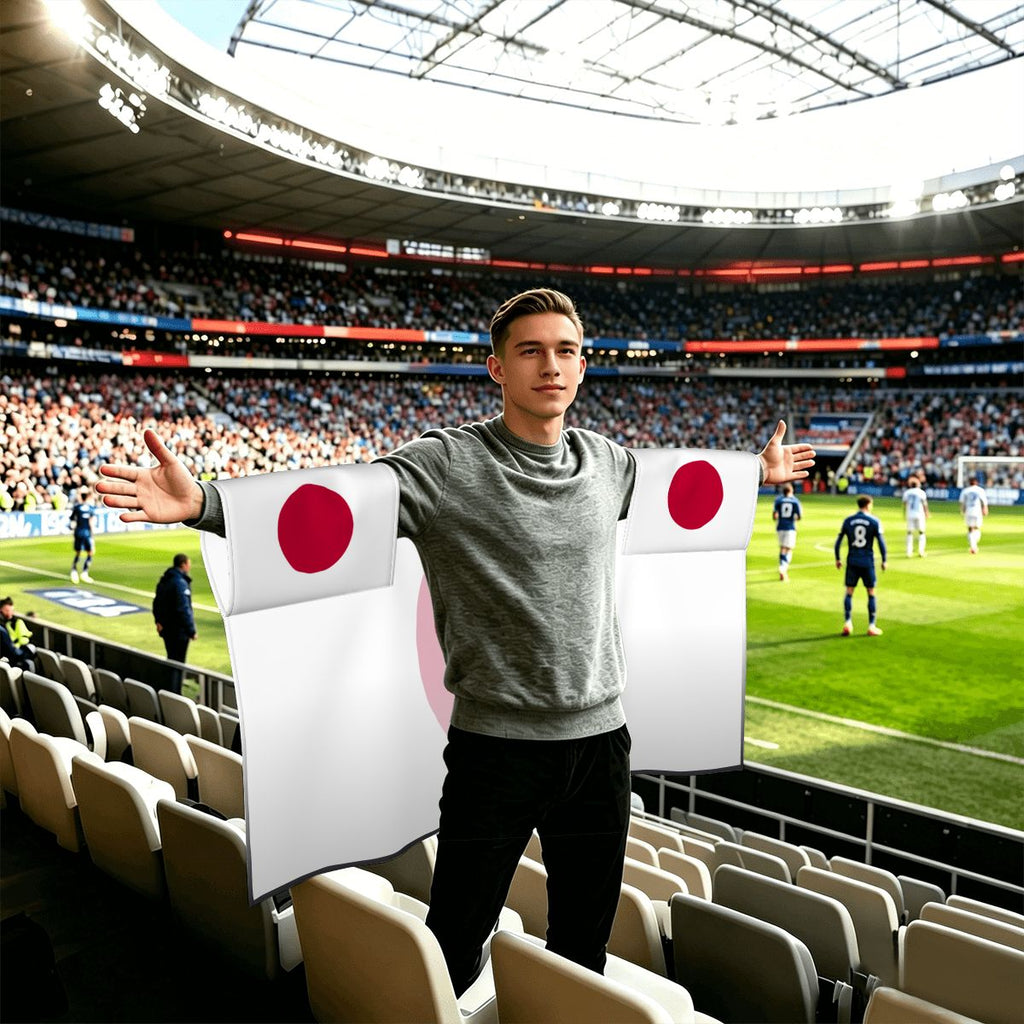 Japan Flag Sleeve Cape — RAYAH.club