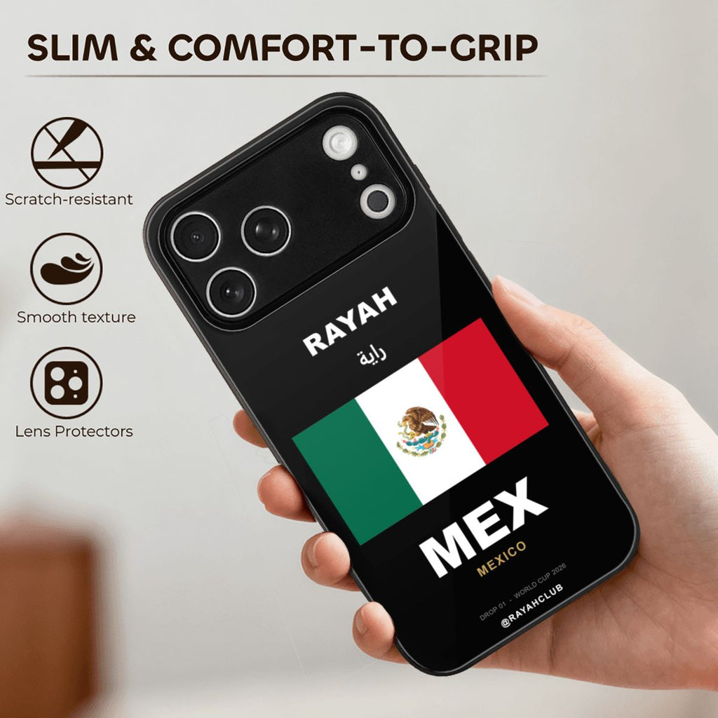 Mexico iPhone 17 Pro Max Glass Case — RAYAH.club