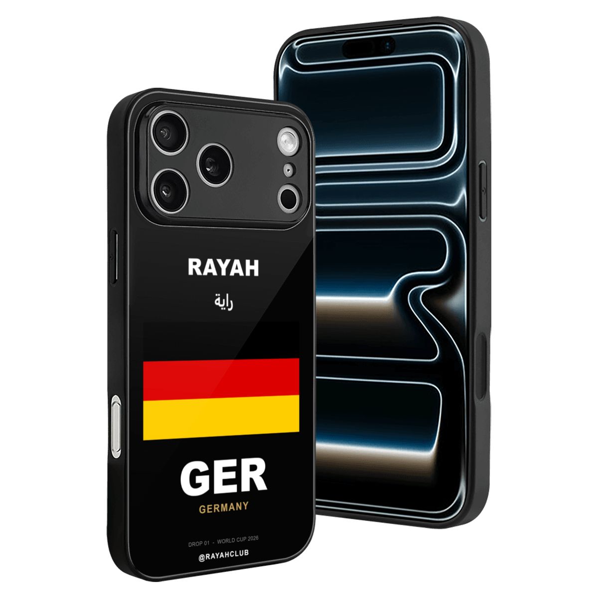 Germany iPhone 17 Pro Max Glass Case — RAYAH.club
