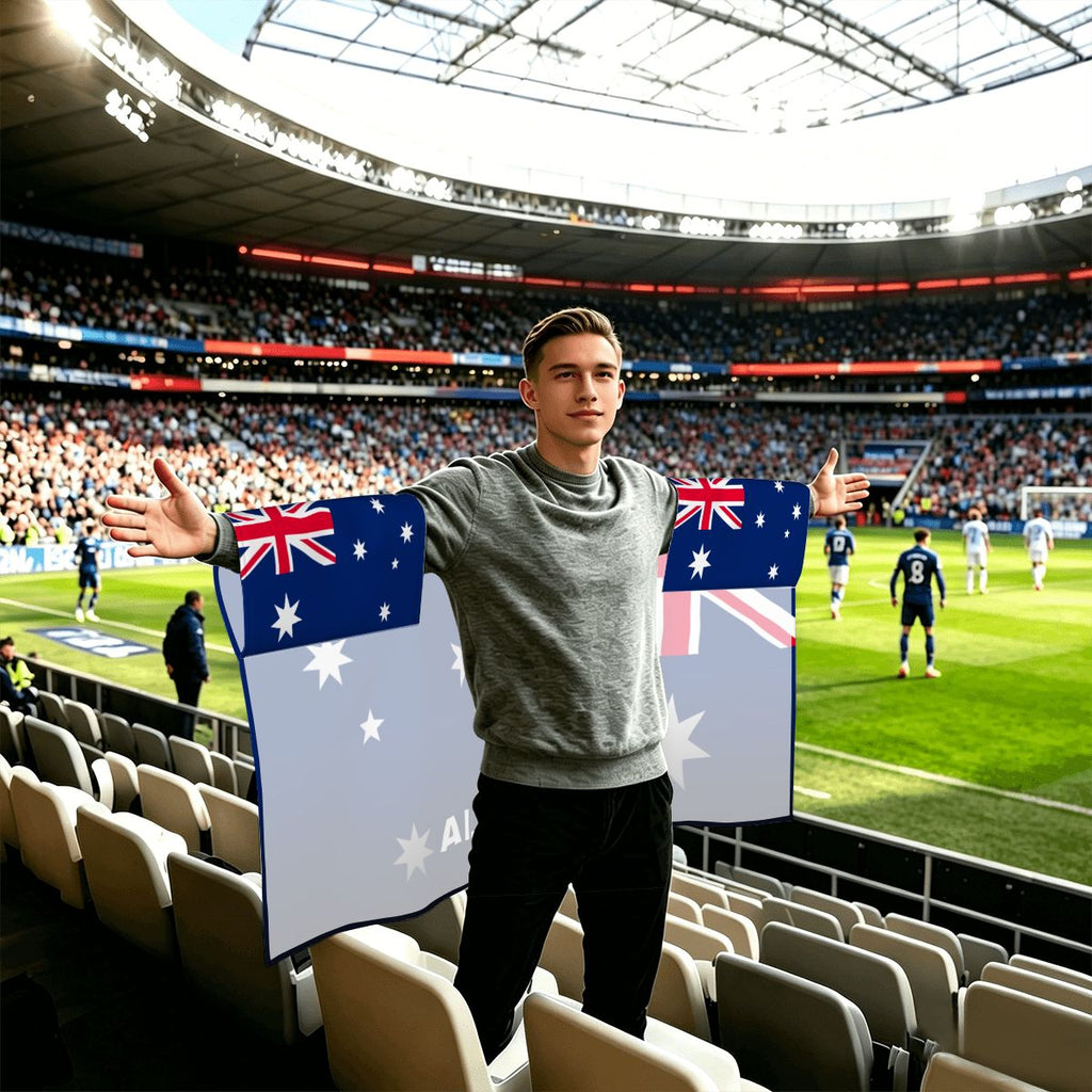 Australia World Cup 2026 Cape — Fan Flag Wearable