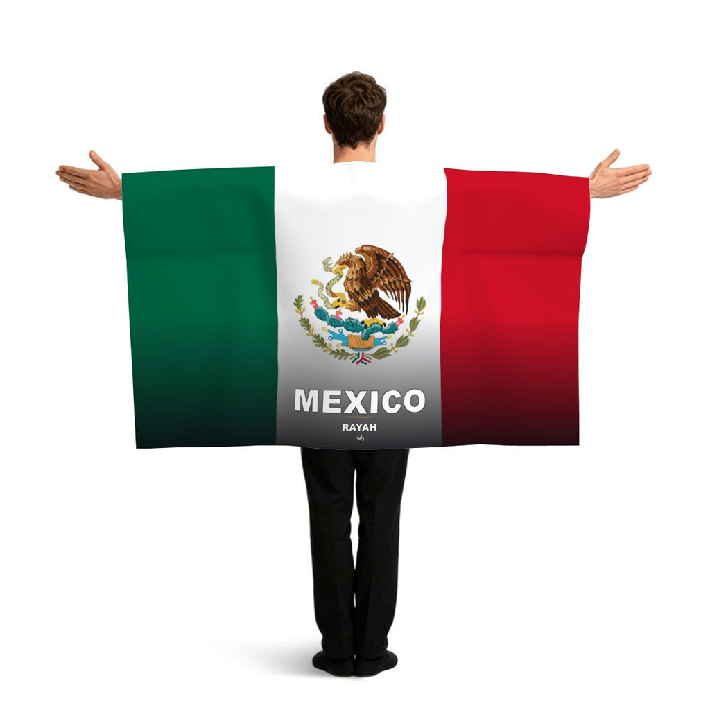 Mexico Flag Sleeve Cape — RAYAH.club