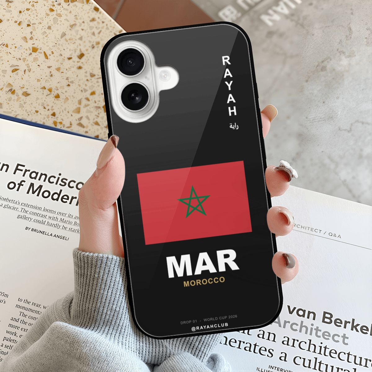 Morocco iPhone 16 Glass Case — RAYAH.club