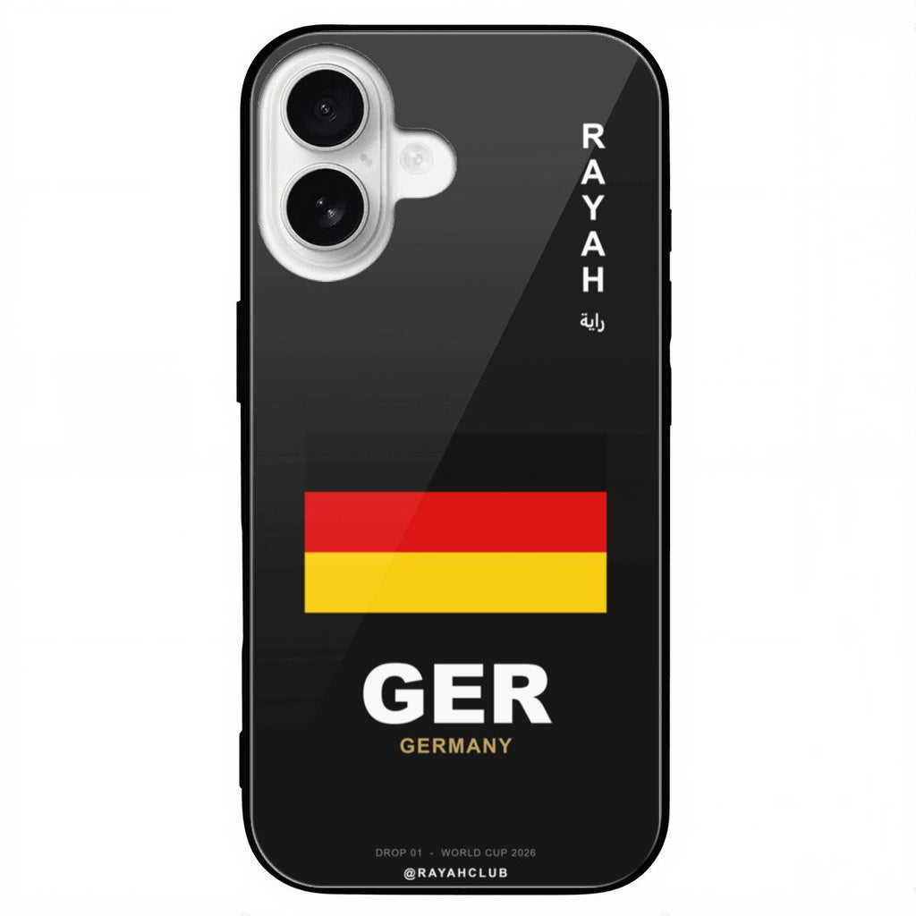 Germany iPhone 16 Glass Case — RAYAH.club