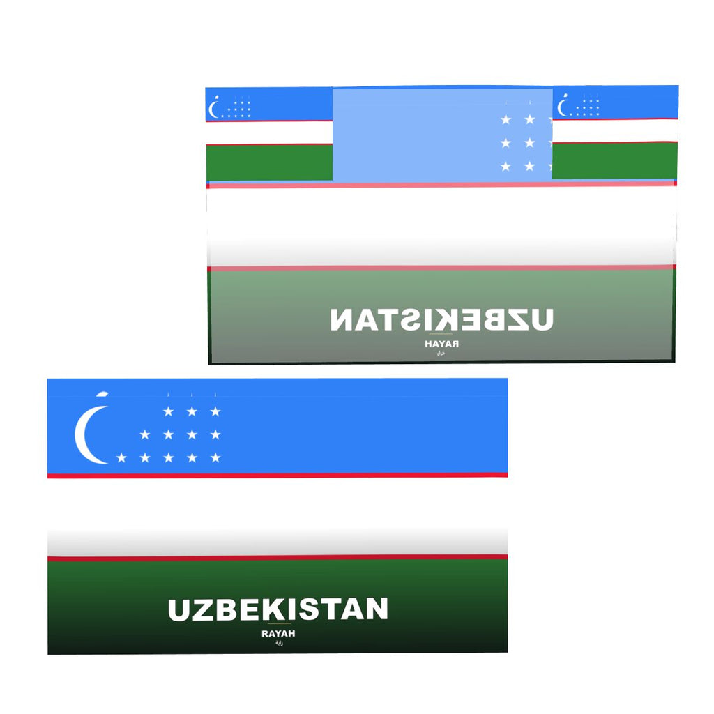Uzbekistan World Cup 2026 Cape — Fan Flag Wearable