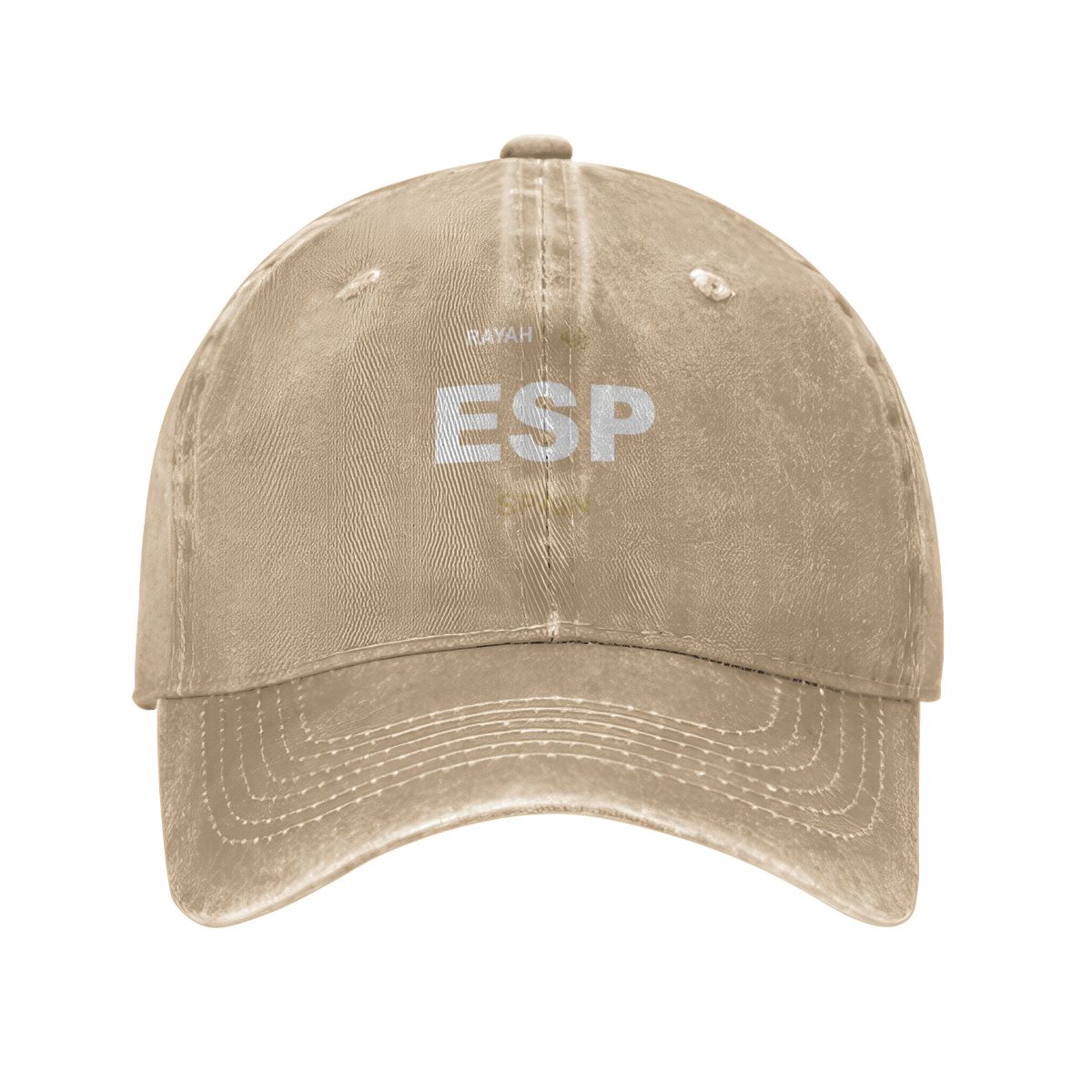 Spain Washed Denim Cap — RAYAH.club
