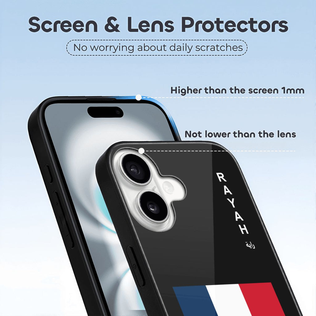 France iPhone 16 Glass Case — RAYAH.club
