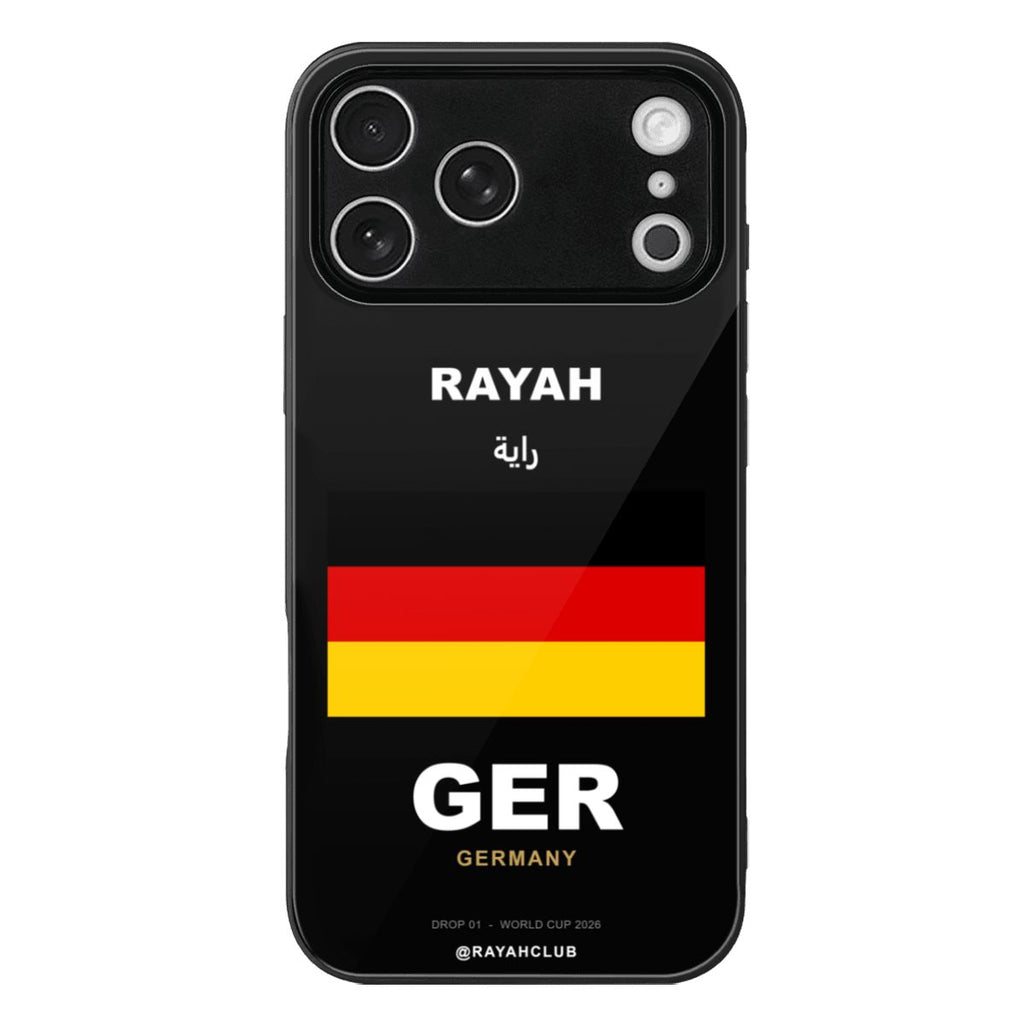 Germany iPhone 17 Pro Max Glass Case — RAYAH.club
