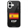 Spain iPhone 16 Glass Case — RAYAH.club