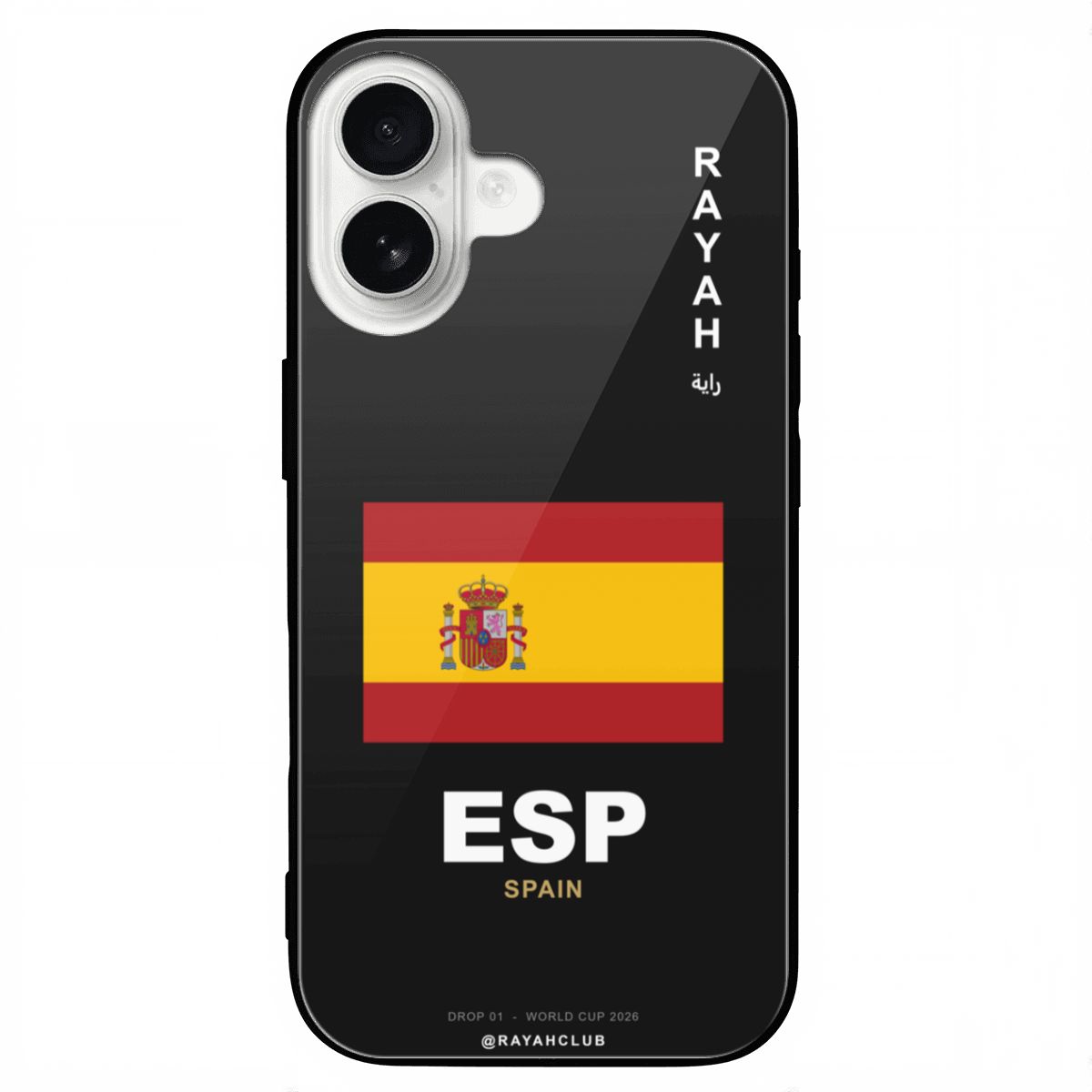Spain iPhone 16 Glass Case — RAYAH.club