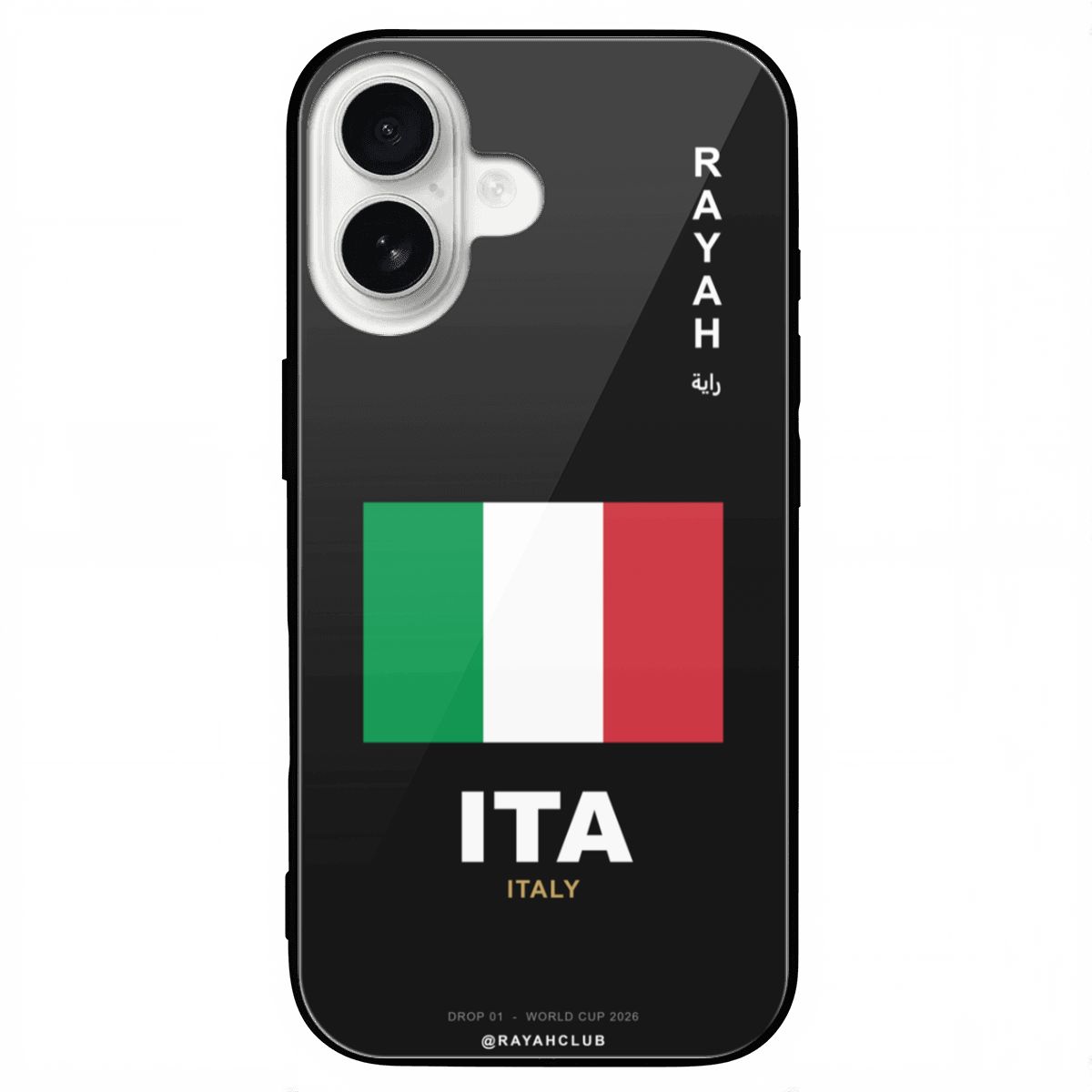 Italy iPhone 16 Glass Case — RAYAH.club