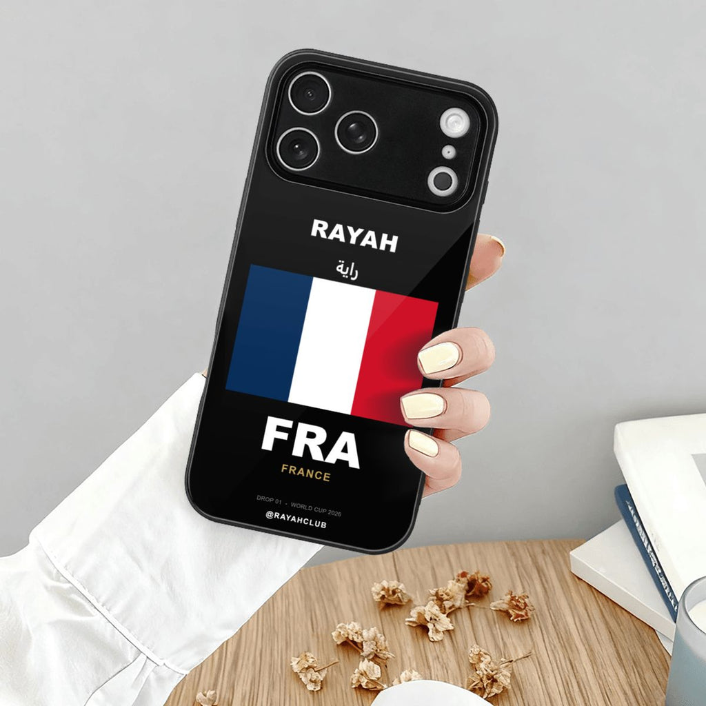 France iPhone 17 Pro Max Glass Case — RAYAH.club