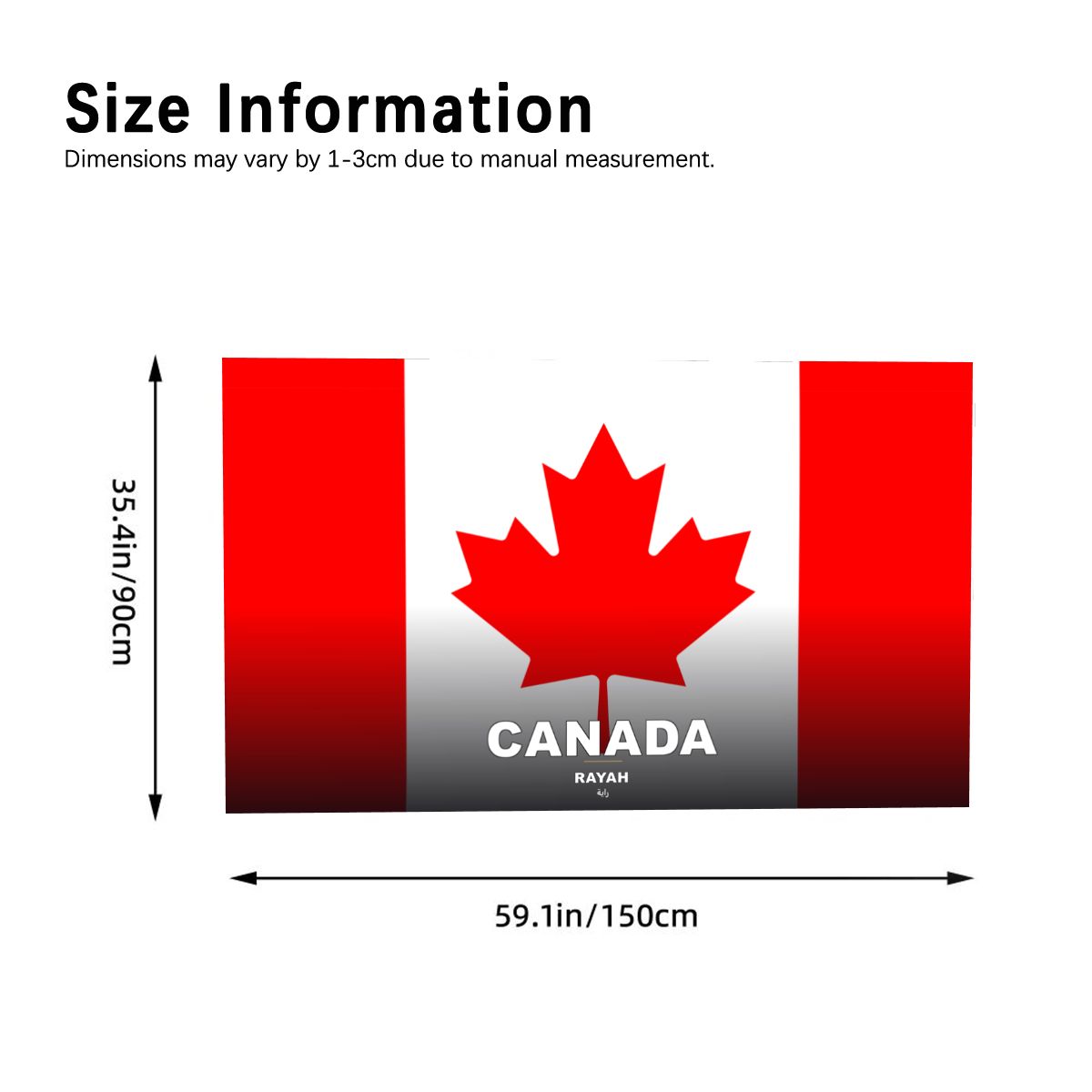 Canada World Cup 2026 Cape — Fan Flag Wearable
