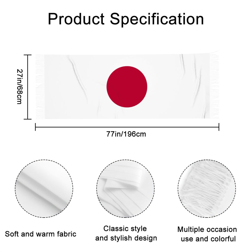 Japan Fan Scarf — RAYAH.club