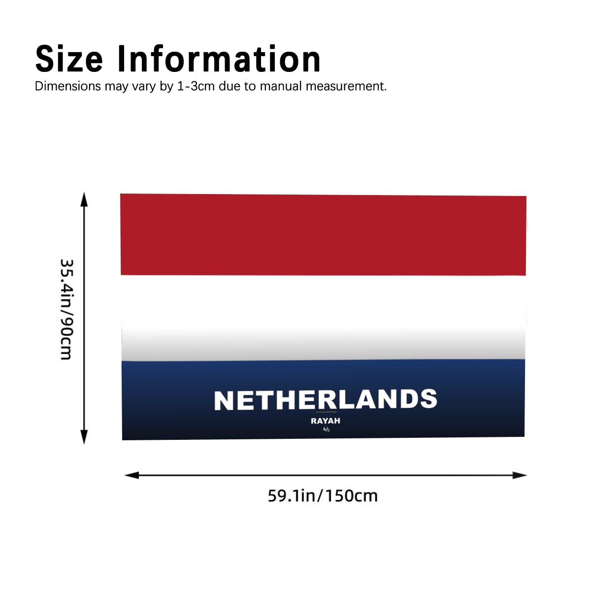 Netherlands Flag Sleeve Cape — RAYAH.club