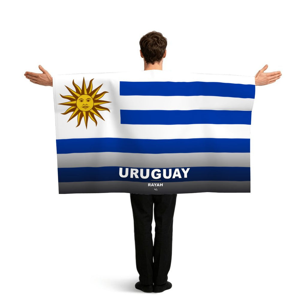 Uruguay Flag Sleeve Cape — RAYAH.club
