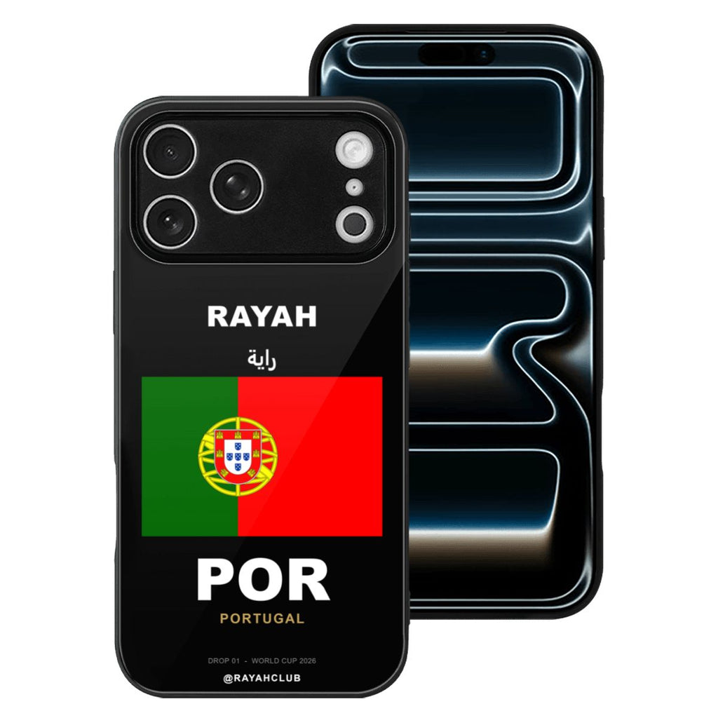 Portugal iPhone 17 Pro Max Glass Case — RAYAH.club