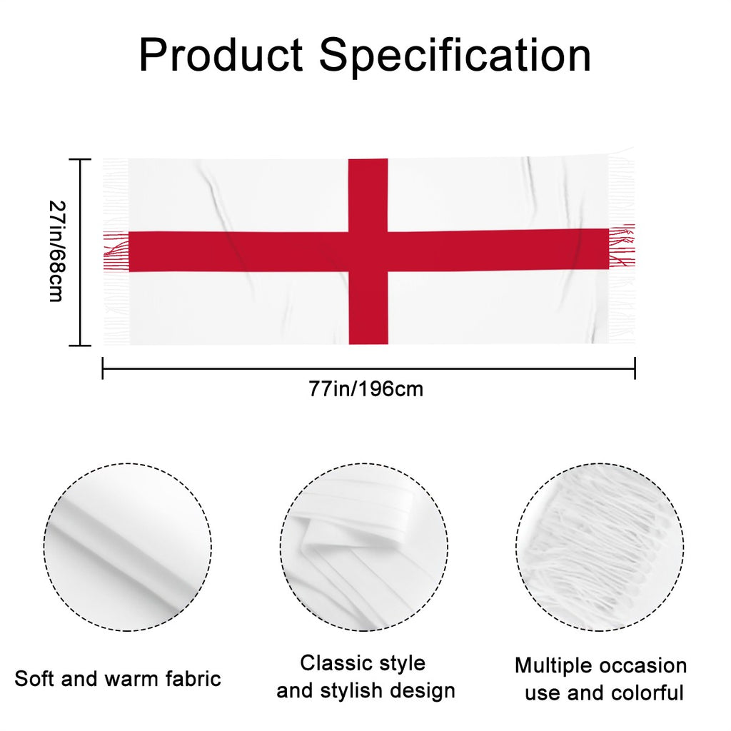 England Fan Scarf — RAYAH.club