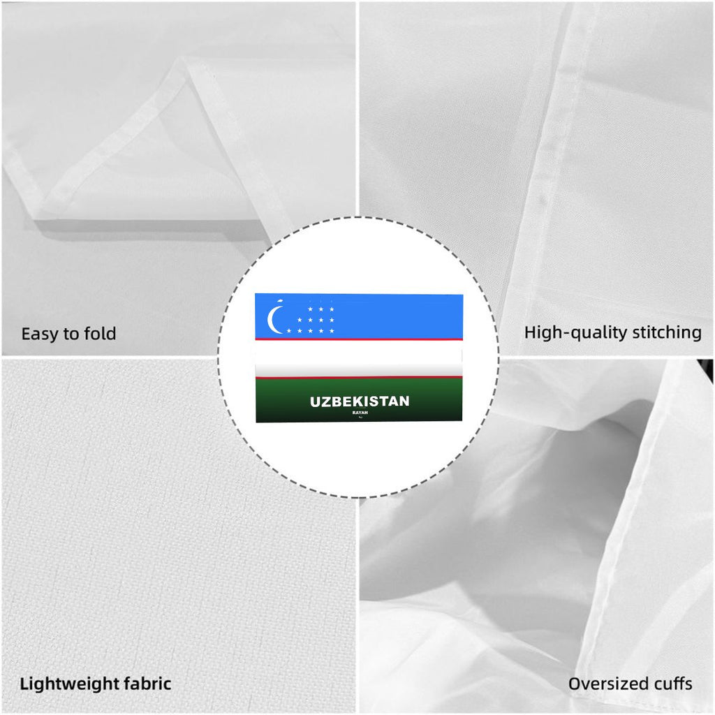 Uzbekistan World Cup 2026 Cape — Fan Flag Wearable