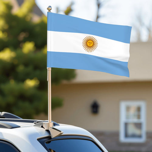 Argentina Car Flag — RAYAH.club