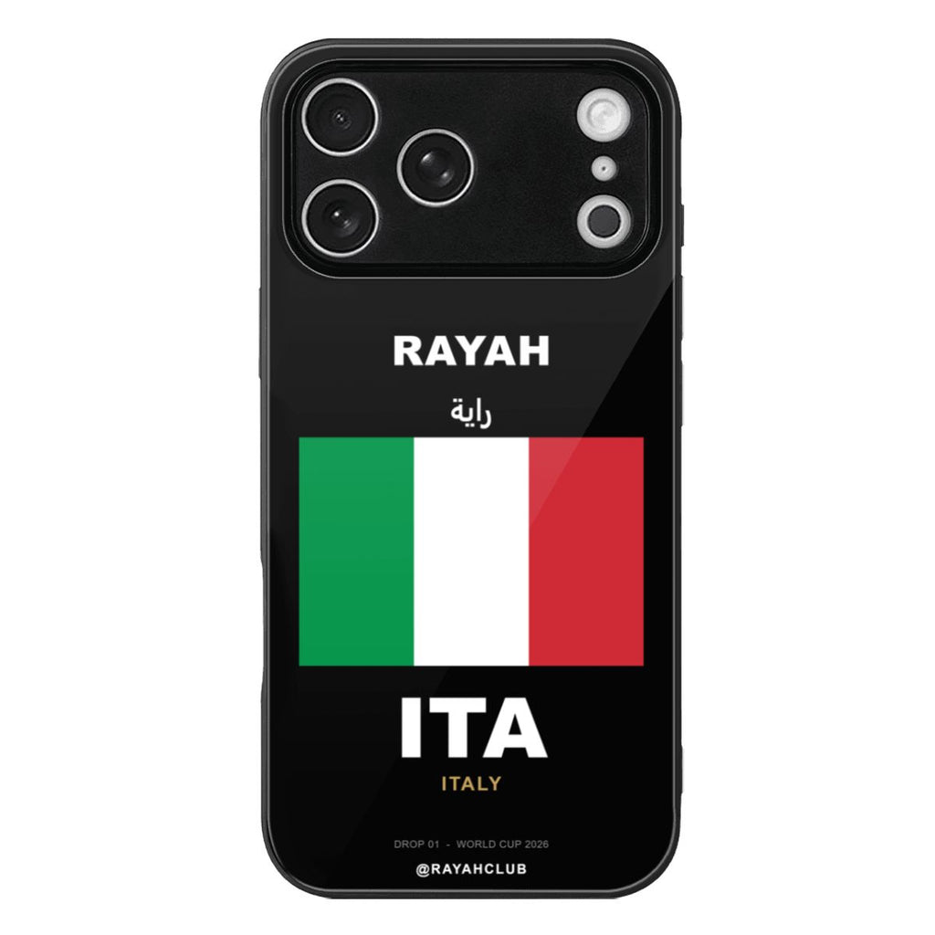 Italy iPhone 17 Pro Max Glass Case — RAYAH.club
