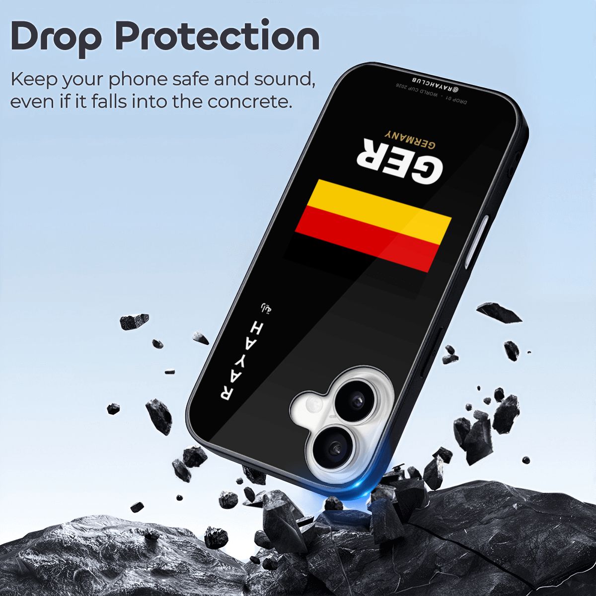Germany iPhone 16 Glass Case — RAYAH.club