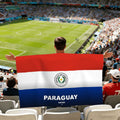Paraguay World Cup 2026 Cape — Fan Flag Wearable