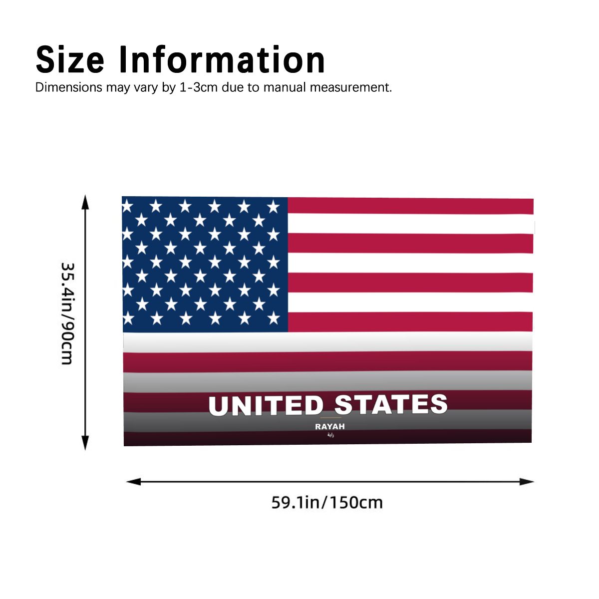 United States Flag Sleeve Cape — RAYAH.club