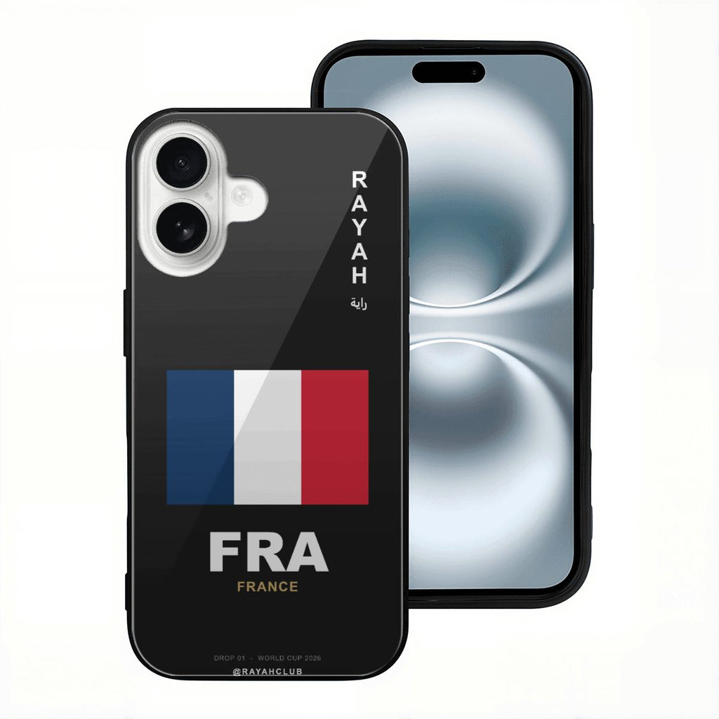 France iPhone 16 Glass Case — RAYAH.club