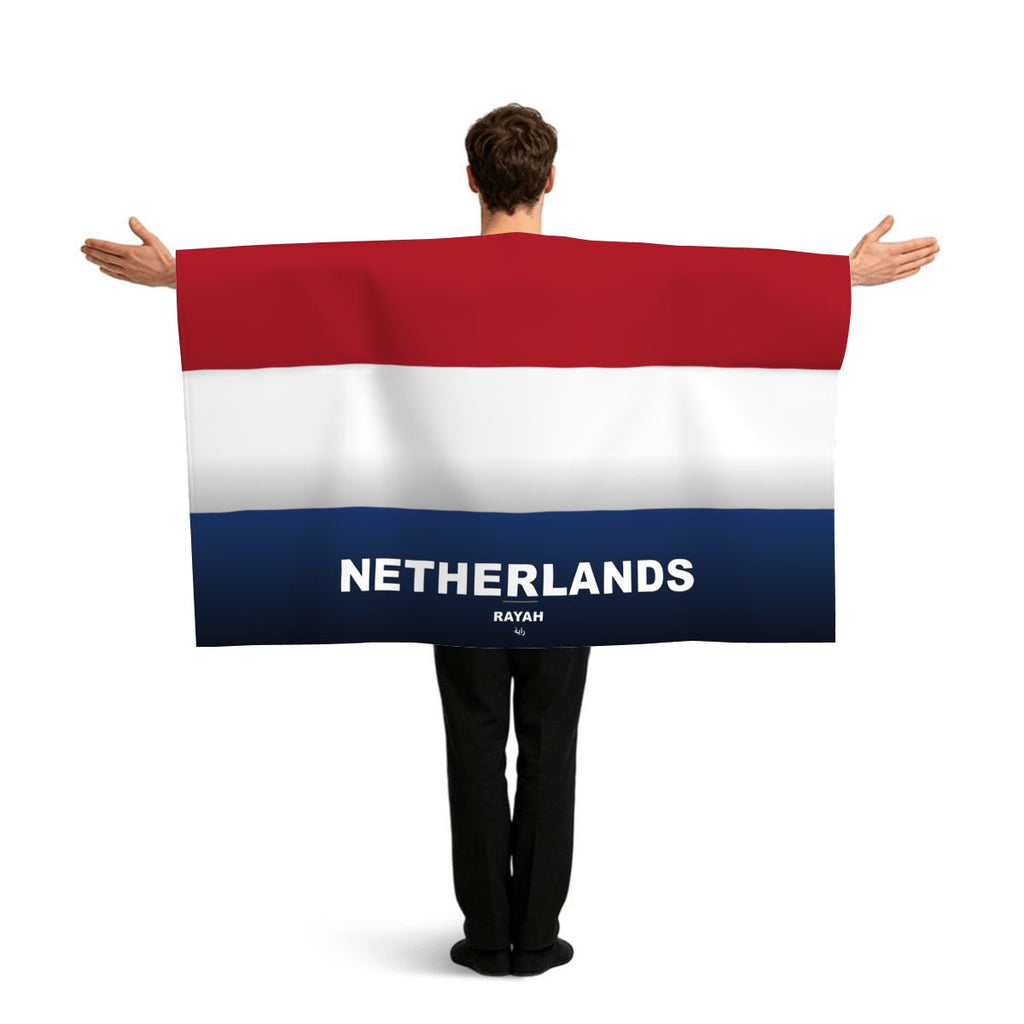 Netherlands Flag Sleeve Cape — RAYAH.club