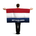 Netherlands Flag Sleeve Cape — RAYAH.club