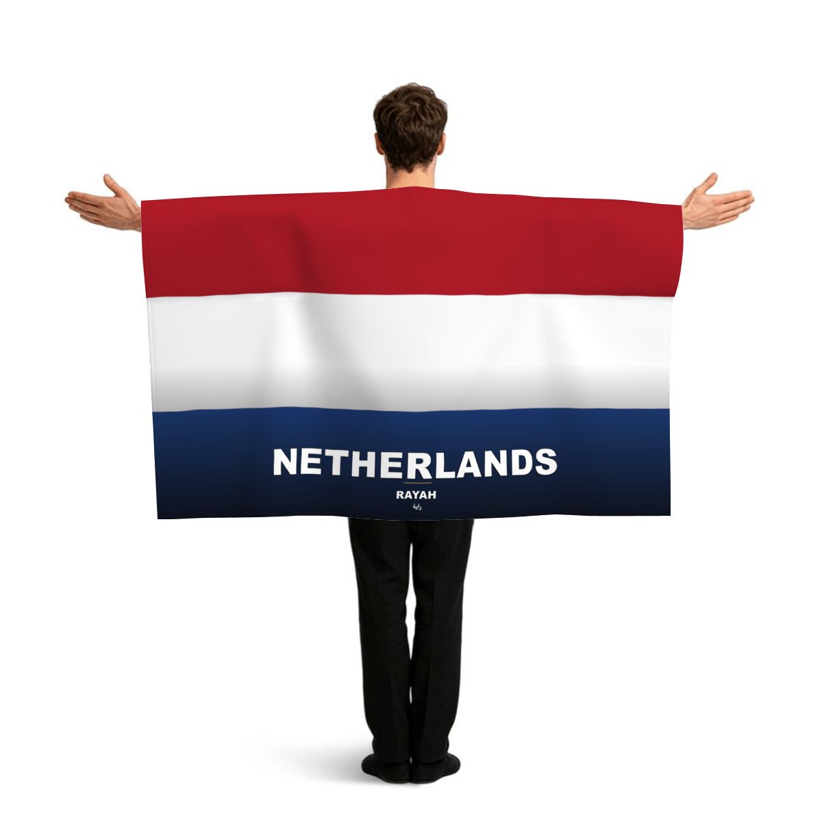 Netherlands Flag Sleeve Cape — RAYAH.club