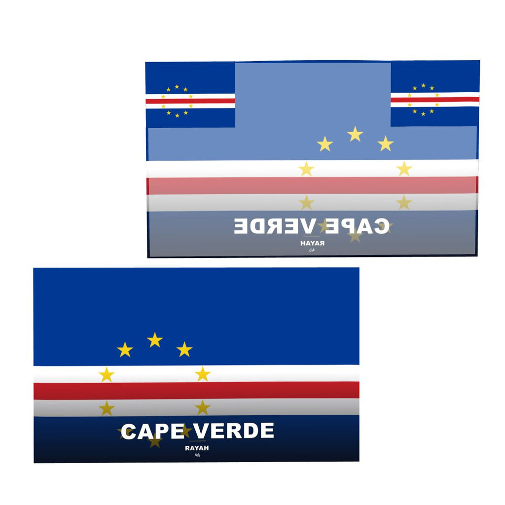 Cape Verde World Cup 2026 Cape — Fan Flag Wearable