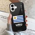 World Cup 2026 iPhone 16 Case — Uruguay Flag