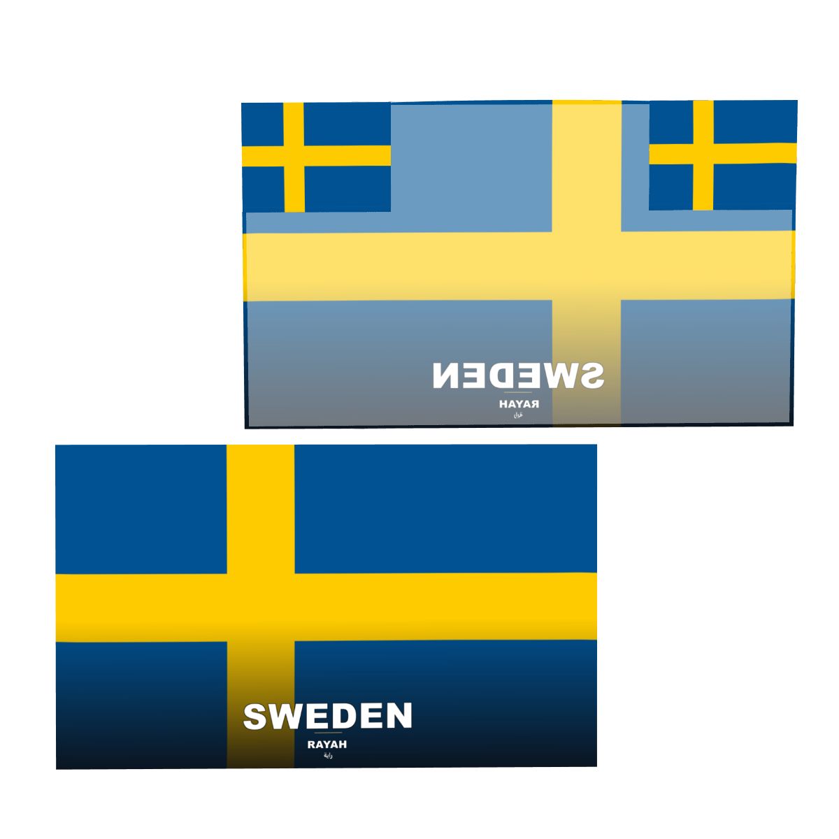 Sweden World Cup 2026 Cape — Fan Flag Wearable