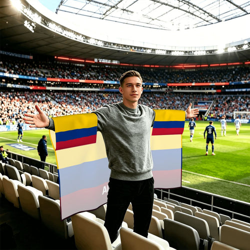 Colombia World Cup 2026 Cape — Fan Flag Wearable