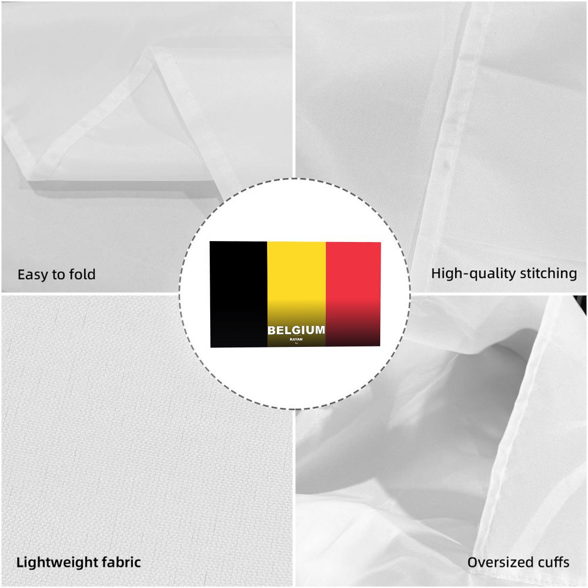 Belgium World Cup 2026 Cape — Fan Flag Wearable
