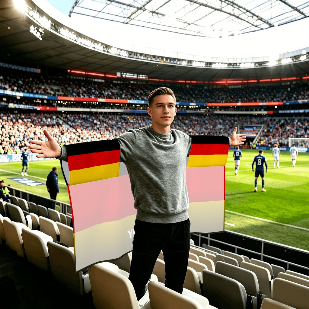 Germany Flag Sleeve Cape — RAYAH.club