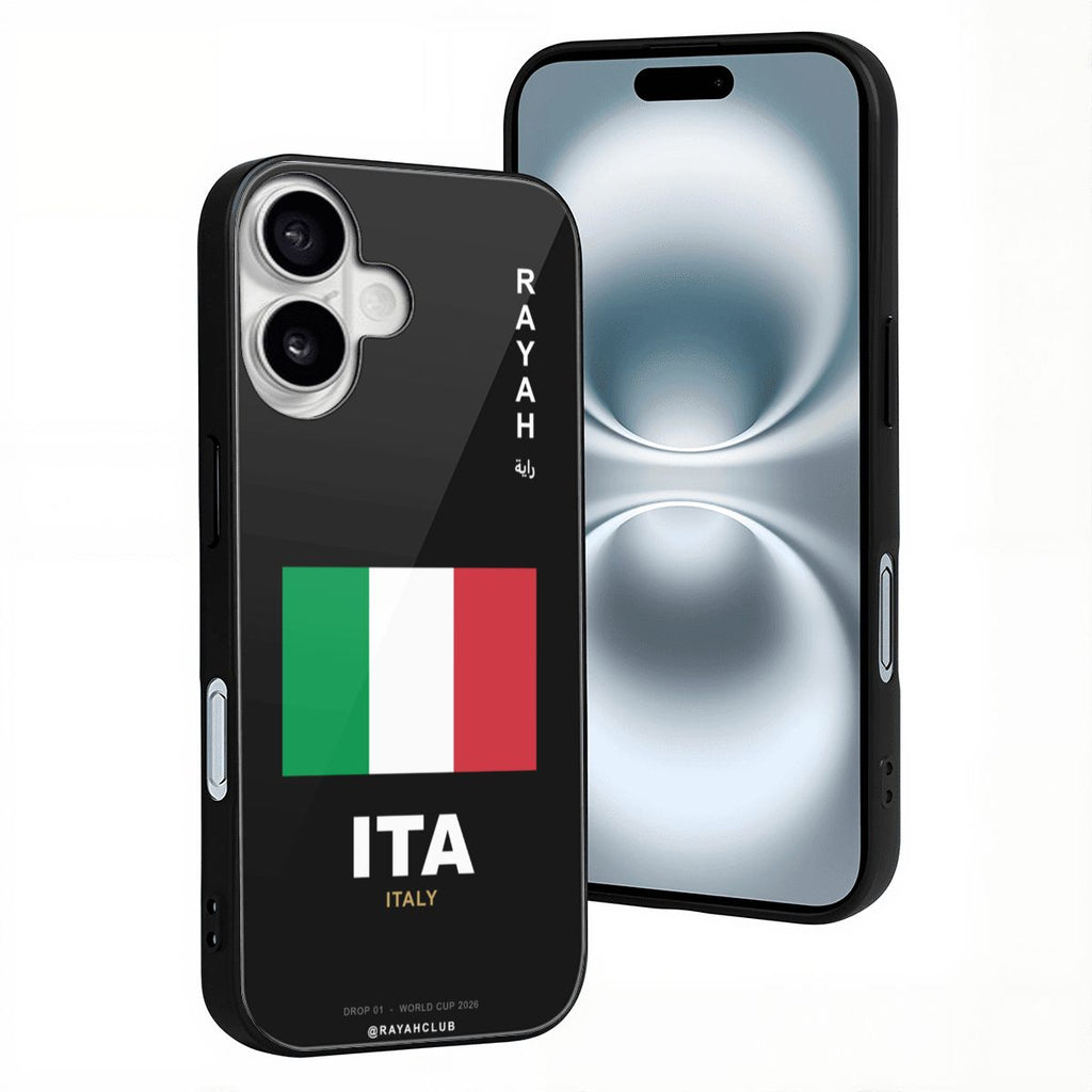 Italy iPhone 16 Glass Case — RAYAH.club
