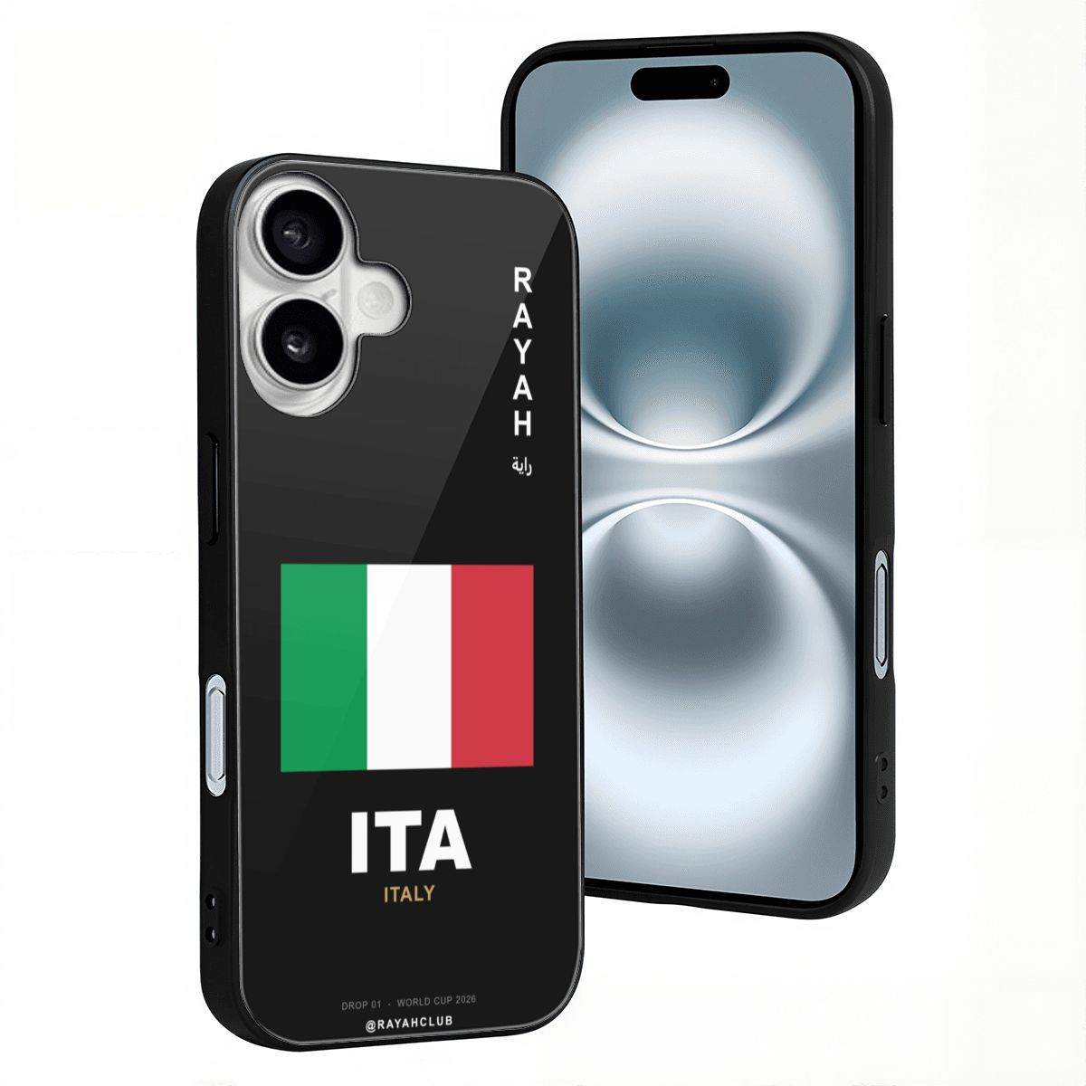 Italy iPhone 16 Glass Case — RAYAH.club