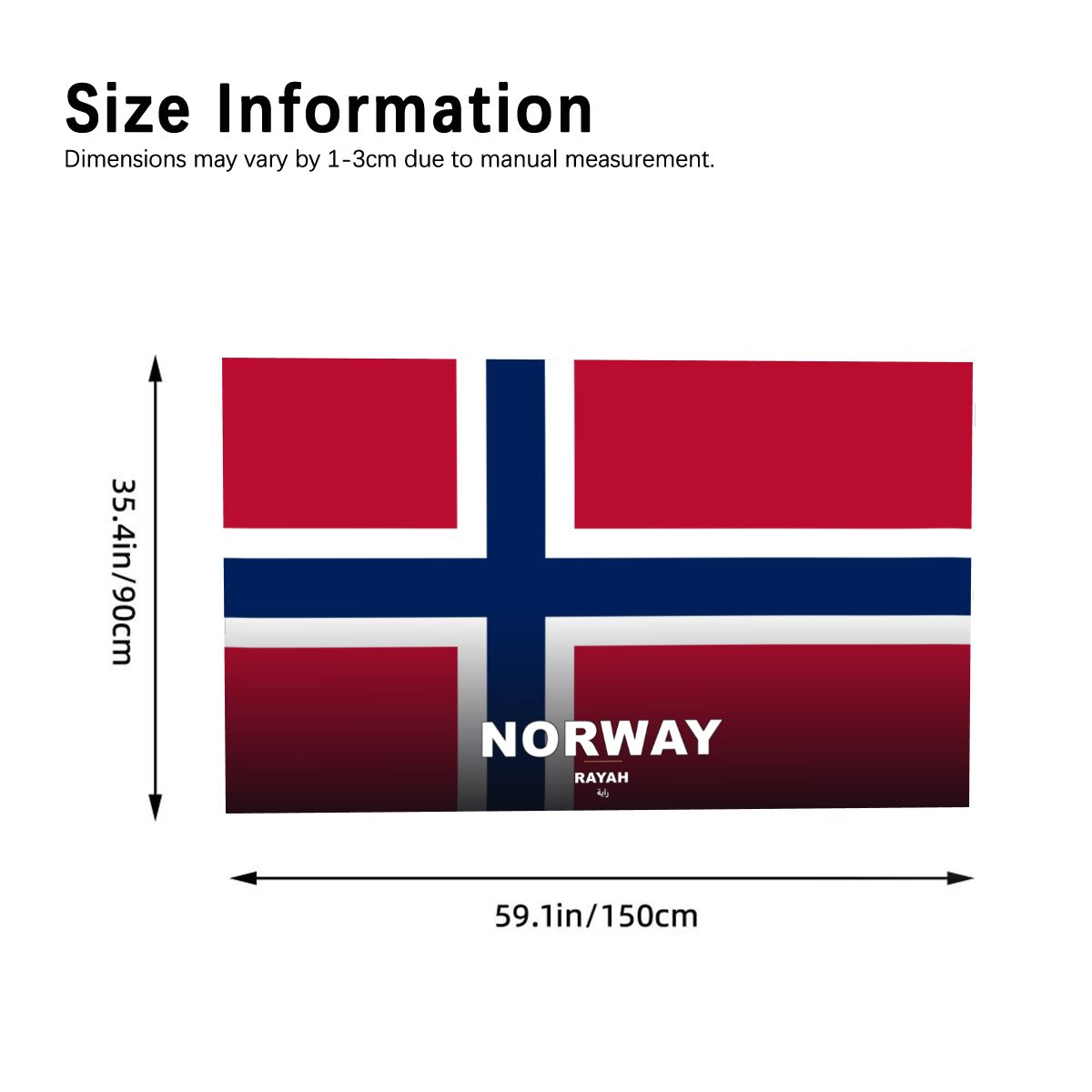 Norway World Cup 2026 Cape — Fan Flag Wearable