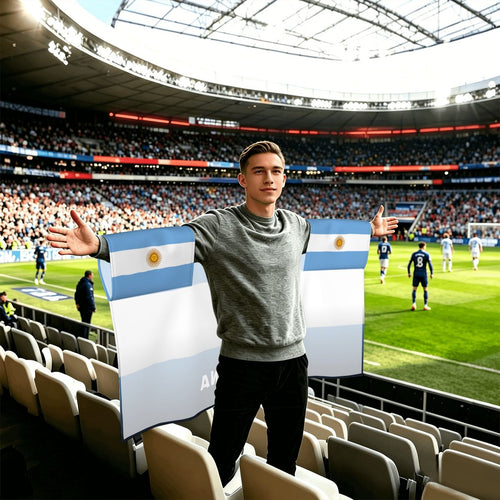 Argentina World Cup 2026 Cape — Fan Flag Wearable