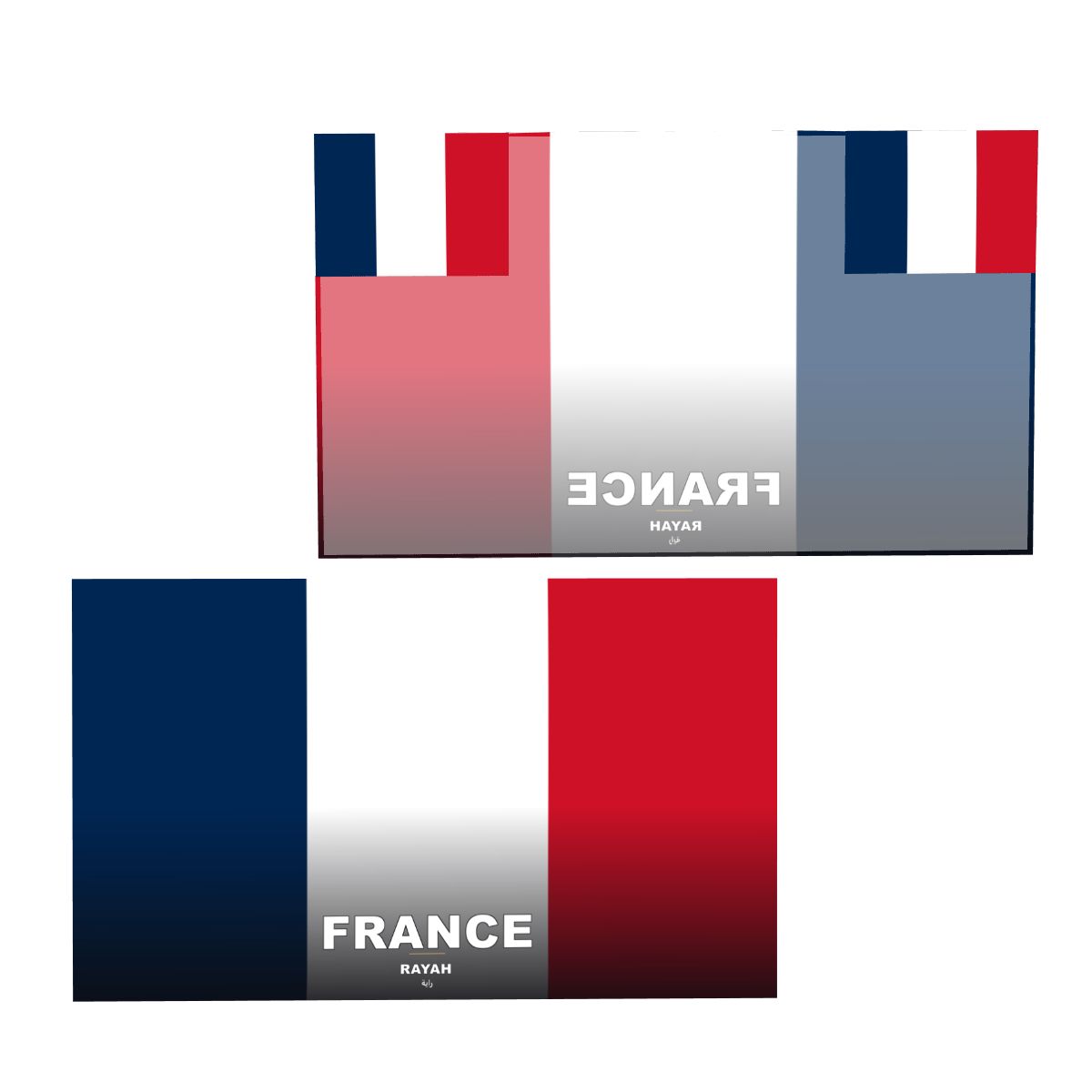 France Flag Sleeve Cape — RAYAH.club
