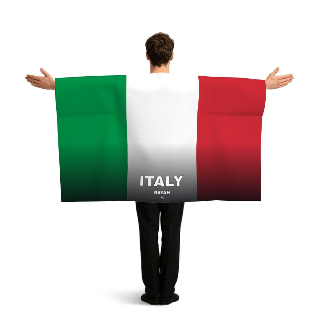 Italy Flag Sleeve Cape — RAYAH.club