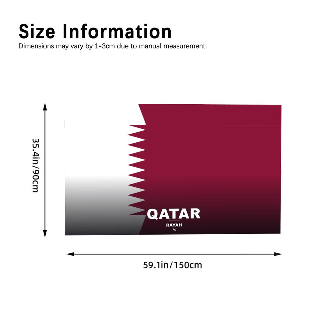 Qatar World Cup 2026 Cape — Fan Flag Wearable