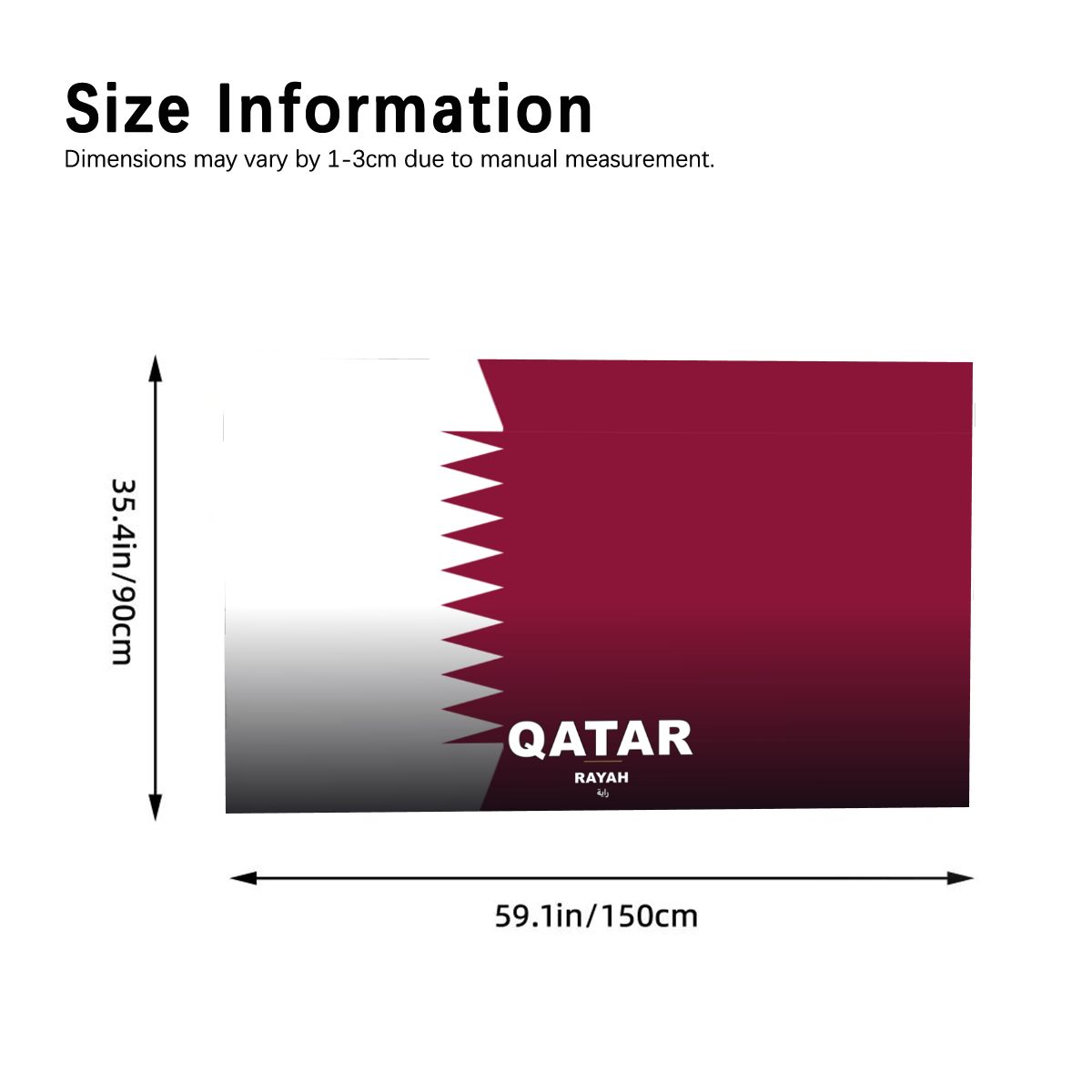 Qatar World Cup 2026 Cape — Fan Flag Wearable