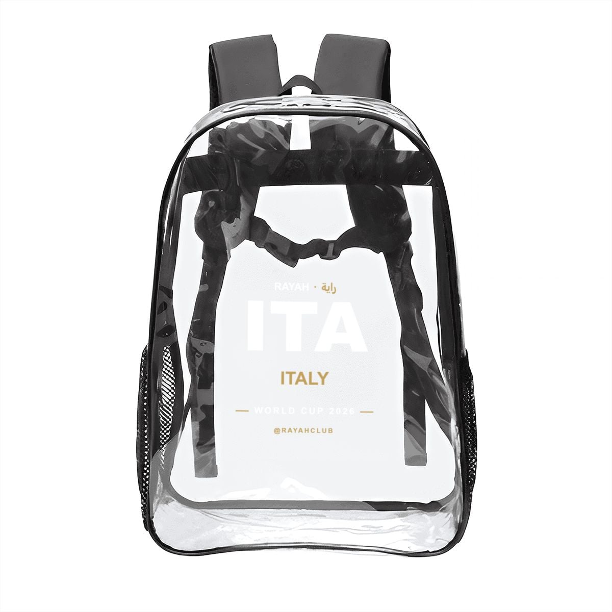 Italy Clear Stadium Backpack — RAYAH.club